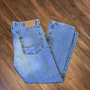 American Eagle Outfitters Light Blue Relaxed Jeans